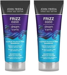 JOHN FRIEDA Frizz Ease Shampooing Boucles Couture 75ml (Lot de 2)