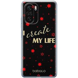 ERT GROUP mobiltelefonfodral för Xiaomi MI 11i/ REDMI K40/K40 PRO/POCO F3/ F3 PRO originalt och officiellt licensierat Babaco mönster Positive vibes 006, fodral tillverkad av TPU-plast