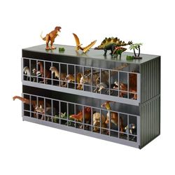 Yamazaki 5809 TOWER Display Rack, grey, ABS Resin/Steel, 45 x 14.5 x 26.5 cm
