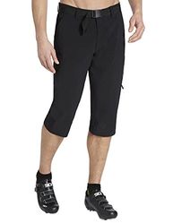 Gonso - Pantaloni da Ciclismo da Uomo, 3/4 Porto, Uomo, Pantaloni., 15032_900_M, Nero, M