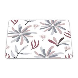 Bonamaison, Tapis de Souris Rectangle Imprimé Numériquement, Fond Antidérapant, pour Bureau et Maison, Taille: 22x18cm