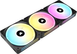 CORSAIR iCUE LINK QX120 RGB 120mm Magnetische Koepel RGB Ventilator - Startpakket - Zwart