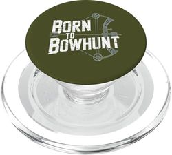 Bowhunting Born To Bowhunt PopSockets PopGrip for MagSafe