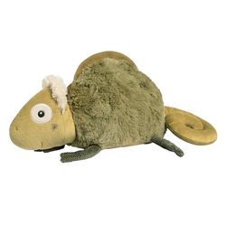 Fehn Doudou Caméléon, Taille XL, Compagnon de Jeu, Protecteur et Ami Câlin, Grande Peluche à Saisir, Toucher et Câliner, pour Bébés et Tout-Petits dès 0 Mois