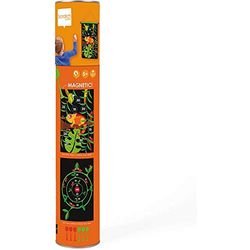 SCRATCH 276182021 276182032 dartspel voor kinderen, magnetisch dartbord en werppijlen, motief: jungle, groot