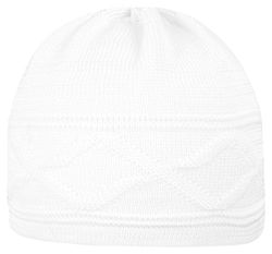 Döll Baby-jongens potmuts gebreide muts, wit (Bright 1000), 41