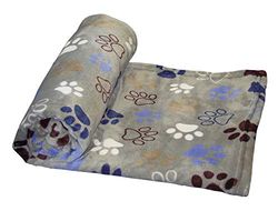Nobby Plaid in pile Lissi Classic, grigio chiaro, lunghezza 50 x 75 cm
