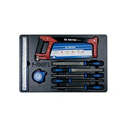King Tony 990408TQ - Archivos para carro de herramientas, conjunto de 8