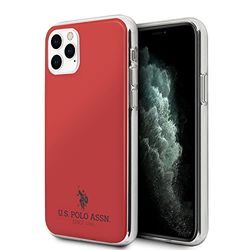 Cover Cool per iPhone 11 Pro Licenza Polo Ralph Lauren Rosso