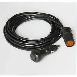 Hapihom Rallonge allume-cigare de voiture 3 m chargeur de voiture adaptateur prise 12 V 15 A