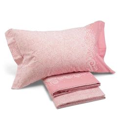 Caleffi, Ropa de Cama Doble con Funda nórdica 255 x 200 cm 100% algodón, 2 Fundas de Almohada 50 x 80 cm