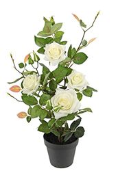 Rozenstruik in pot, rozen rozenstok, rozenboom, kunstrozen, zijden bloemen, kunstplanten, kunstboom, decoratieve boom, kunstplanten, planten, decoratieve plant, zijden plant, kamerplant, decoratie,