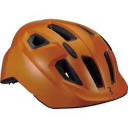 BBB Fietsen Kinderfietshelm, jongens- en meisjesfietshelm, reflecterend, insectennet, held, BHE-172, donkeroranje tijger, S (46-52 cm)