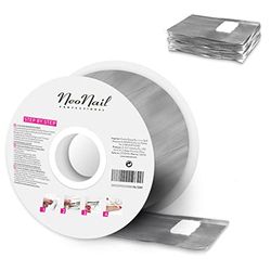 NEONAIL Nail Foil Wraps W Rolce Folia do usuwania lakieru z paznokci - 250 szt.