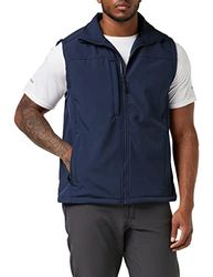 Regatta Mens Flux softshell vest, waterafstotend, winddicht (XL) (marineblauw/marineblauw)