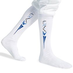 LEONARK esgrima Calcetines para Espada, Sable y la Hoja - 100% algodón - Protector Esgrima Medias para niños y Adultos - para Tanto Hombres como Mujeres Cercadores (Classic, XL)