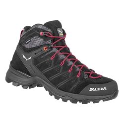 Salewa Alp Mate Mid Women's Bottes de Randonnée Femmes, Noir, 4