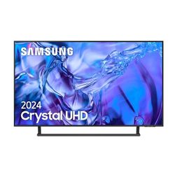 SAMSUNG TV Crystal UHD 4K 2024 43DU8505 Smart TV de 43" con Colores increíbles, el Mejor Smart TV, Peana con Altura Ajustable y con Todos los Altavoces a la Vez con Q-Symphony