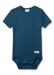 Sanetta Baby Body, Stahlblau, 56