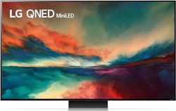 LG QNED Mini LED 86'', Serie QNED86 2023, 86QNED866RE, Smart TV 4K, Processore α7 Gen6, Precision Dimming, Dolby Vision, 2 HDMI 2.1, VRR, Base Slim essenziale, Alexa, Wi-Fi, webOS 23