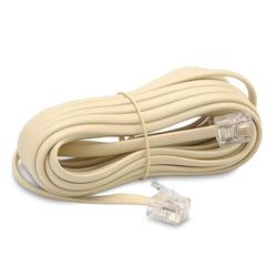 3 m spiraaltelefoonkabel in wit, perfect voor het aansluiten van apparaten met stijl. Flexibel en praktisch voor thuis of op kantoor, geen grenzen verbinden!