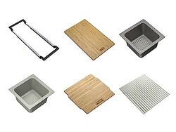 FRANKE All-in Universal Kitchen Sink Accessory System - AIUS200, Gray