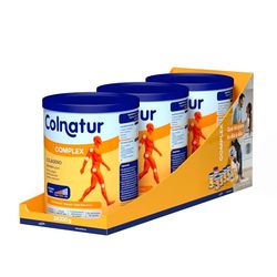 Colnatur Complex Neutro 3PACK | 3 Botes de 330g | Colágeno con Magnesio y Vitamina C para Músculos y Articulaciones - Amazon Exclusive