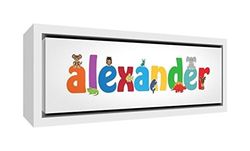 Little Helper ALEXANDER3084-FC-15DE Impression sur toile encadrée et montée sur châssis prêt à accrocher 63,5 x 43,5 x 3 cm