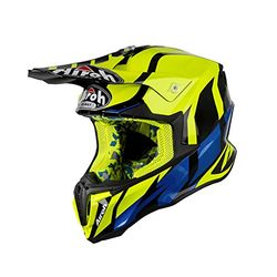 HELMET AIROH TWIST GREAT YELLOW GLOSS S