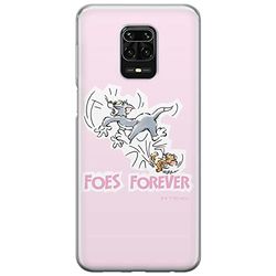ERT GROUP mobiltelefonfodral för Xiaomi REDMI NOTE 9 PRO/ 9S originalt och officiellt licensierat Tom and Jerry mönster 010 anpassad till formen på mobiltelefonen, fodral tillverkad av TPU-plast