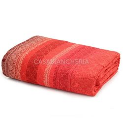 Bassetti MONREALE Copriletto 100% cotone rosso R1 265 x 255 cm - 9322001