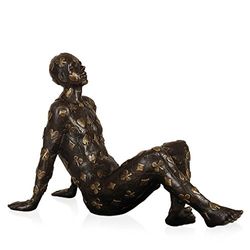 World Art Bronze Sculptures, Multicolor, 24 x 37 x 16 cm