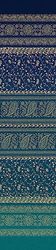 Bassetti Brenta Foulard av 100% bomull i färgen blå B1, mått: 350 x 270 cm – 9325942