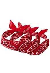 Urban Classics Unisex Bandana Bandana 3-Pack red one size