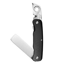 SHARPAL 179N Temperamatite 5 in 1 con punta di freccia con spellafili, pietra per affilare i diamanti con doppia grana, impugnatura con clip da tasca