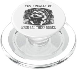 Yes I Really Do Need All These Books PopSockets PopGrip para MagSafe