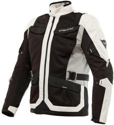 Dainese - Desert Tex Jacket, Summer Motorcycle Jacket, Lightweight Technical Fabric, Protections On Shoulders And Elbows, Men's Motorcycle Jacket, Peyote/Black/Steeple-Gray, 54
