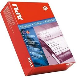 APLI 000011 Pack of 3000 Computer Labels 127 x 48.7 mm