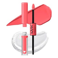 NYX Professional Makeup Shine Loud, Pintalabios permanente con Brillo, Larga duración 16H, 01 Born To Hustle
