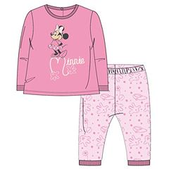 CERDA ARTESANIA Baby flickor pyjamas Largo Mimmi pyjamas set, rosa (rosa C), en (storlek: 12 M)