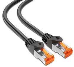 Mumbi 13842 Ethernet LAN Nätverkskabel Cat.6, 3 m, Svart