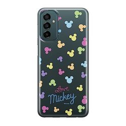 ERT GROUP mobiltelefonfodral för Samsung M13 4G/M23 5G/F23 originalt och officiellt licensierat Disney mönster Mickey 017 optimalt anpassad till formen på mobiltelefonen, gedeeltelijk transparant