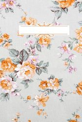 Vintage Floral Lined Notebook for Your Thoughts & Dreams: A Beautiful Journal for Your Daily Notes & Inspiration