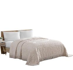 Beatrice Home Fashions Medaglione ciniglia, pieno, arrossire