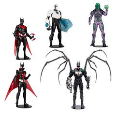 McFarlane TM15440 DC Build-A 5 Pack Batman Beyond, multicolore