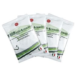 POLVERE FOLLETTO PER MATERASSI CUSCINI DIVANI 4PZ X 125G