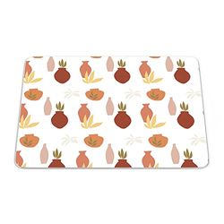 Bonamaison, Tapis de Souris Rectangle Imprimé Numériquement, Fond Antidérapant, pour Bureau et Maison, Taille: 22x18cm