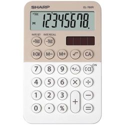 Sharp EL-760R LA - Calcolatrice semitrasparente
