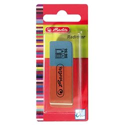 Herlitz Eraser - Red/Blue