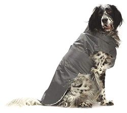 CROCI, MONTREAL, Manteau pour Chiens, Cape d'hiver, Veste Imperméable, Toison Taille 65 cm, Grise